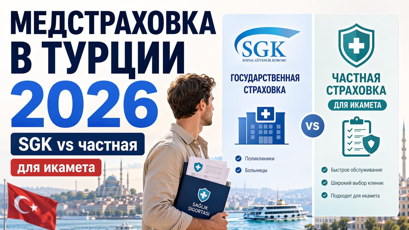 Медстраховка в турции 2026